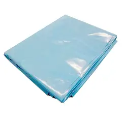 REHUCE - Bolsas De Basura 65x90 50 Unidades Color Celeste