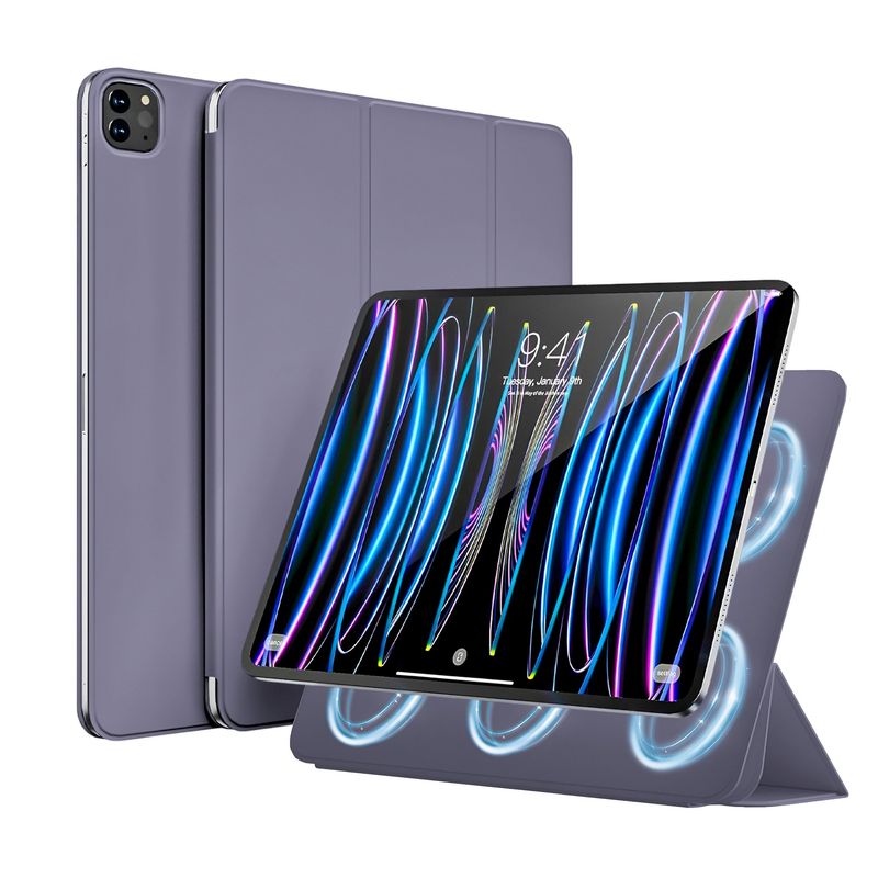 GENERICO - Funda Magnética Para iPad Pro 4-5-6 12´9 Gen y iPad Air 6 13