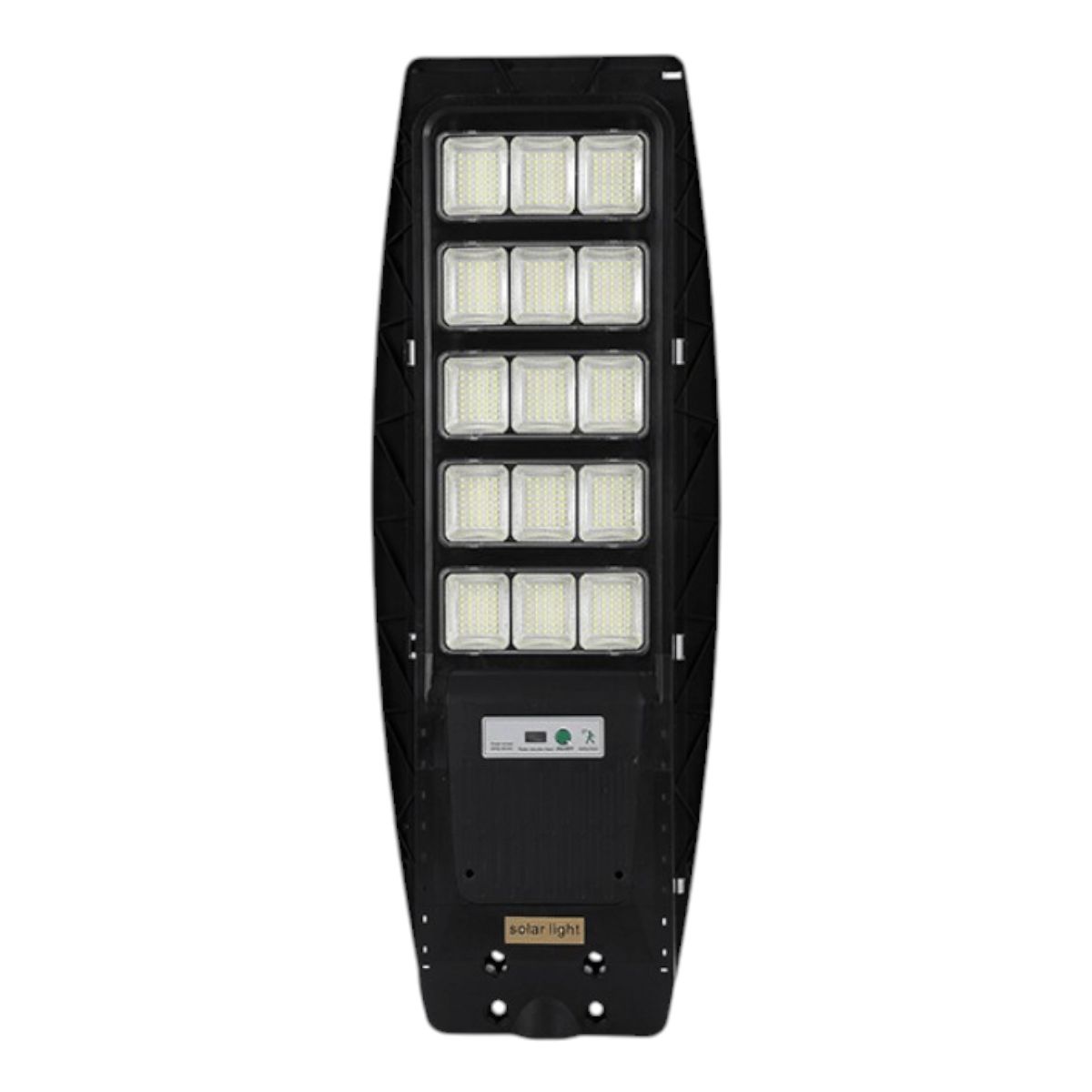 WANT - Luminaria Pública Solar 3000 Lúmenes 6000K Luz Fría