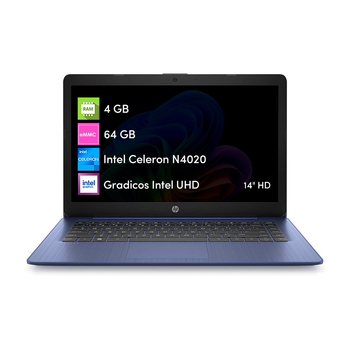 HP - Notebook HP Stream Celeron 4GB 64GB 14 HD