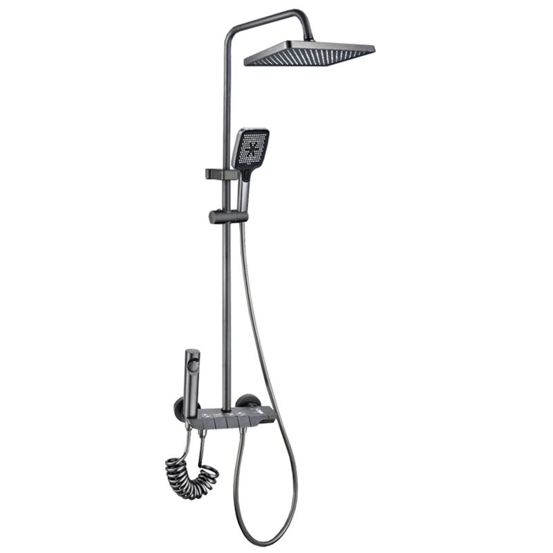 TAUMM - COLUMNA DE DUCHA GUN METAL