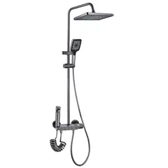 TAUMM - COLUMNA DE DUCHA GUN METAL