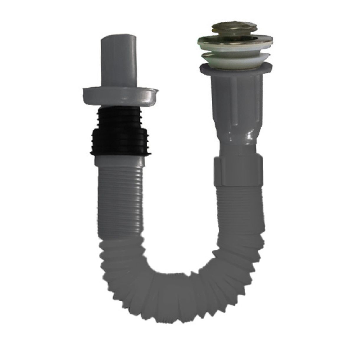 TAUMM - Desagüe Con Sifón Corrugado Flexible Para Lavatorio Täumm