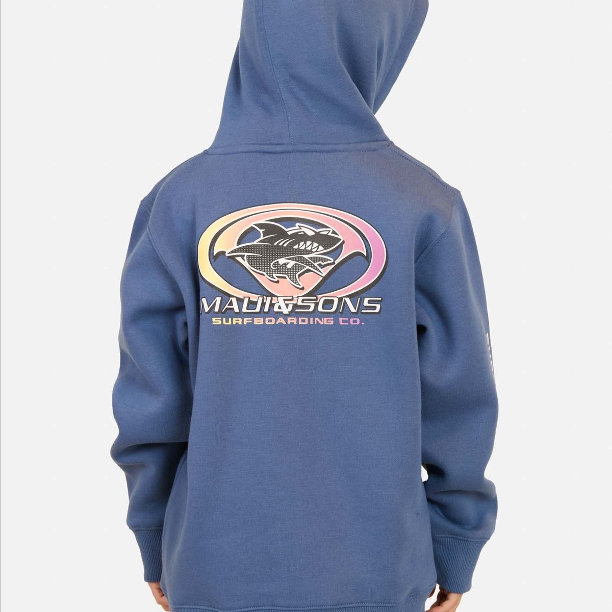 MAUI AND SONS - Poleron Canguro Horizon Azul Infantil Maui And Sons - Azul