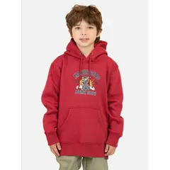 MAUI AND SONS - Poleron Canguro Flow Rojo Infantil - Rojo