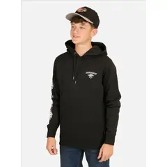 MAUI AND SONS - Poleron Canguro Aloha Negro Infantil - Negro