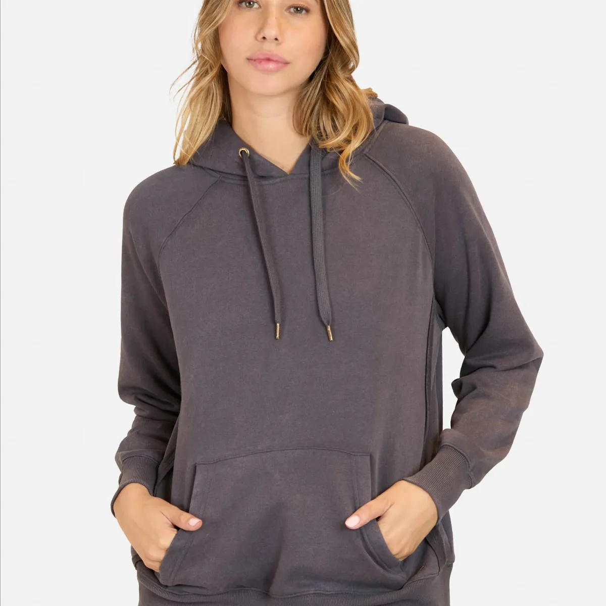 MAUI AND SONS - Poleron Canguro Wild Gris Mujer Maui And Sons