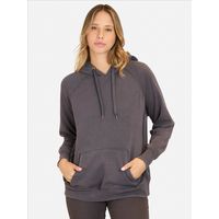 Poleron Canguro Wild Gris Mujer