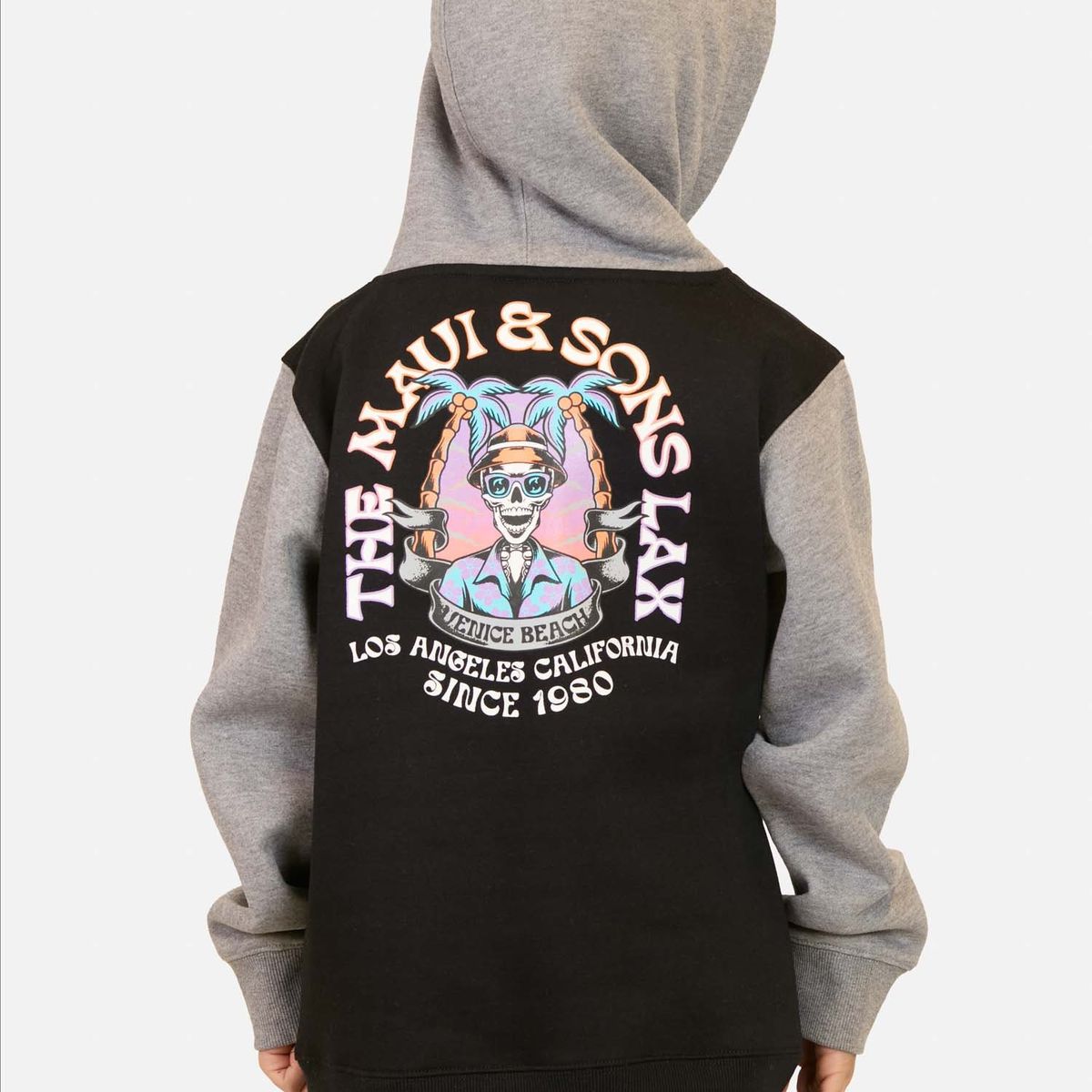 MAUI AND SONS - Poleron Canguro Pulse Negro Infantil Maui And Sons - Negro