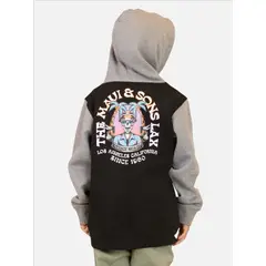 MAUI AND SONS - Poleron Canguro Pulse Negro Infantil - Negro