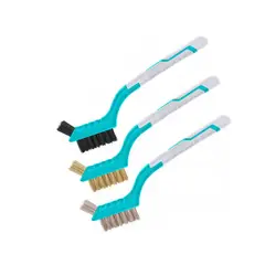 TOTAL TOOLS - SET MINI ESCOBILLAS TOTAL TAC38033 180MM 3PZS
