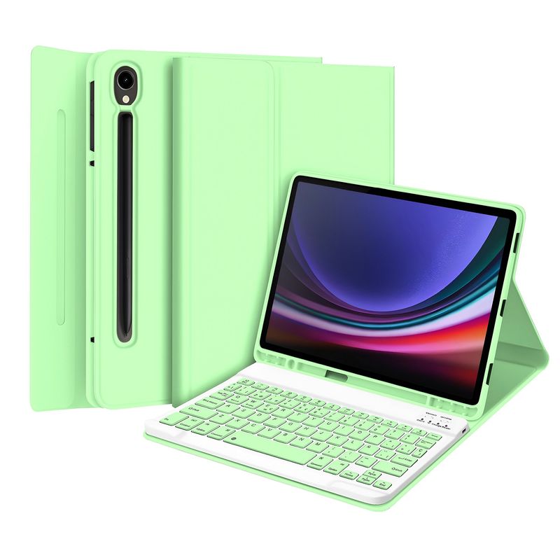 GENERICO - Funda Para Samsung Galaxy Tab S9 Fe 10.9 Funda Con Teclado