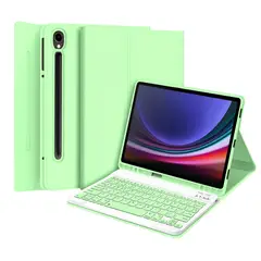 GENERICO - Funda Para Samsung Galaxy Tab S9 Fe 10.9 Funda Con Teclado