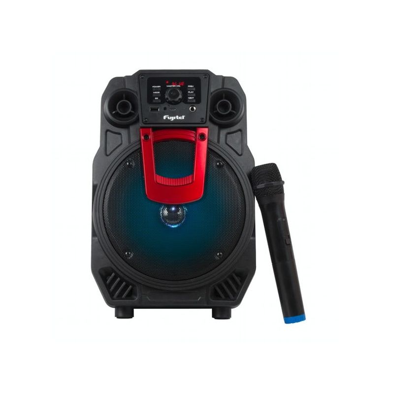 FUJITEL - Parlante Karaoke 8 Pulgadas FUJITEL 40W MIC Inalámbrico