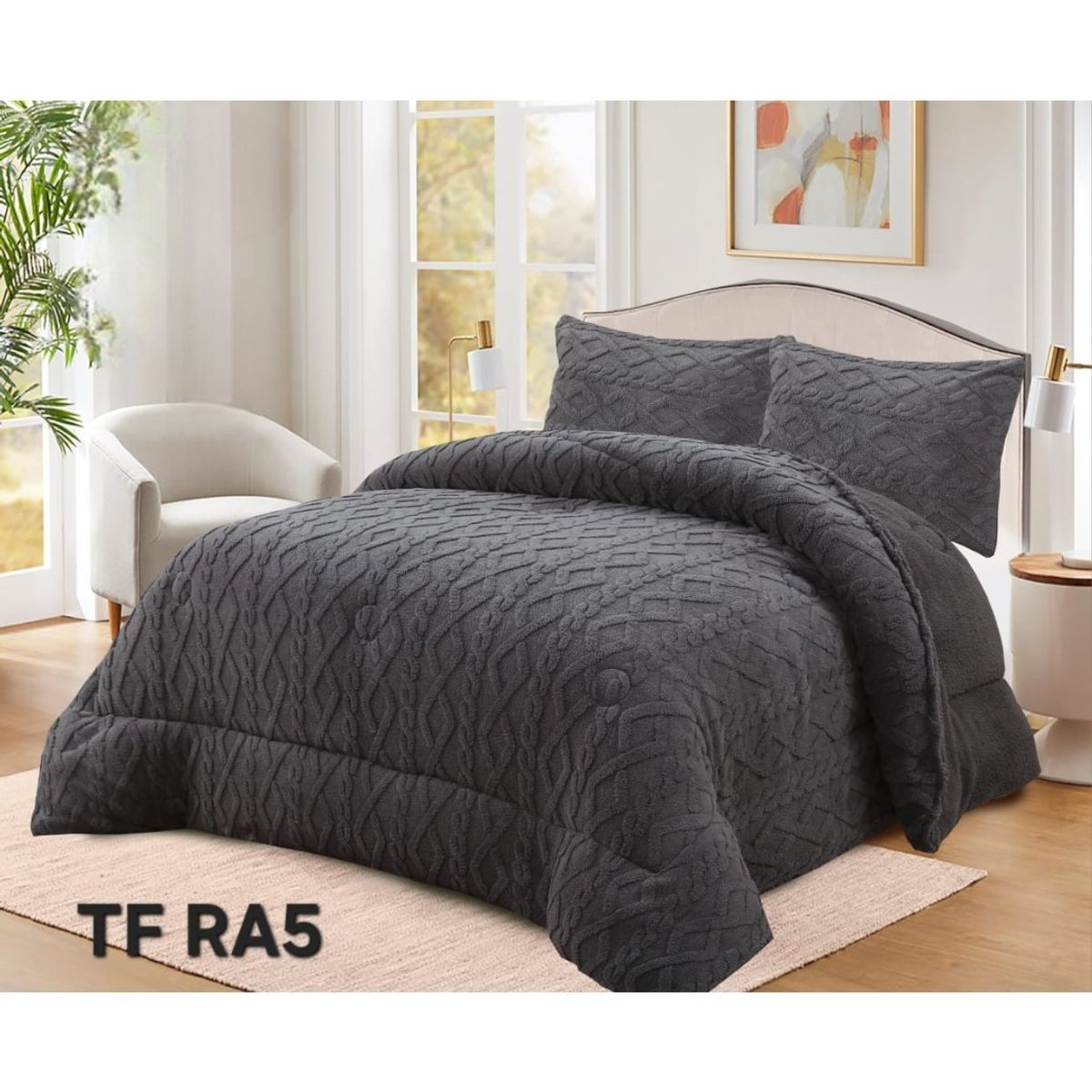 ANGELES DEL HOGAR - PLUMON DE INVIERNO TEXTURIZADO TEN FEI KING