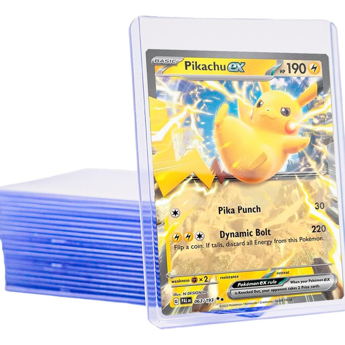 GENERICO - Pack 50 Toploaders Cartas Tcg