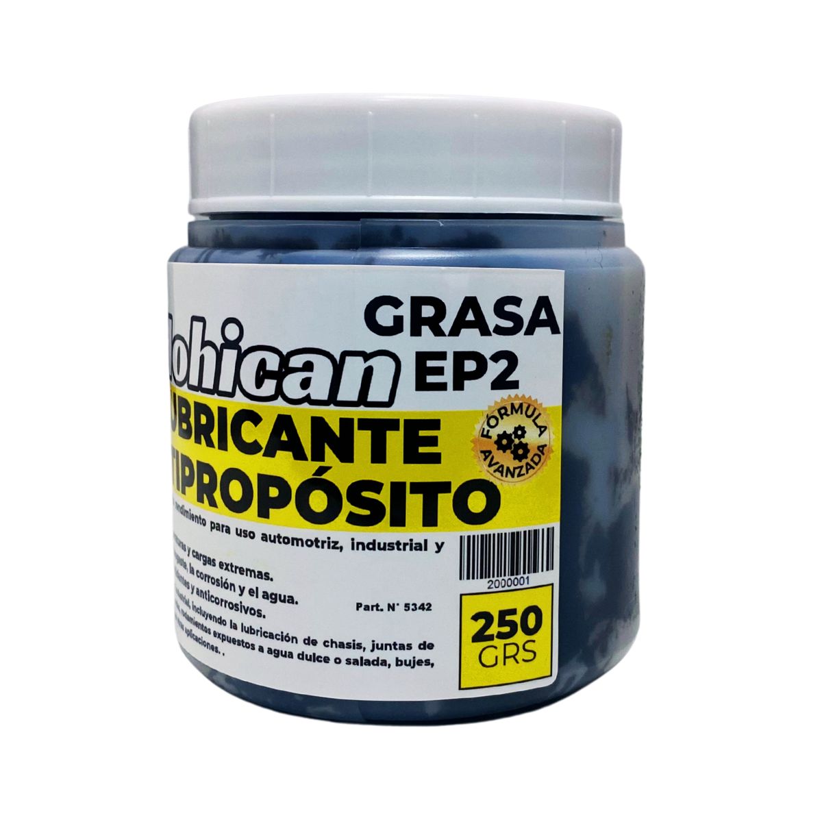 MOHICAN - GRASA MULTIPROPÓSITO Ep2  250 GRS MOHICAN
