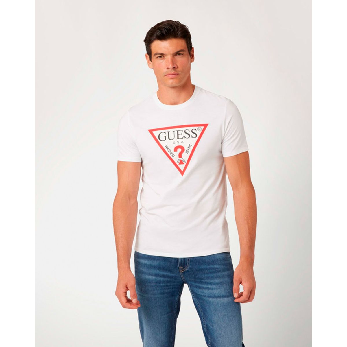 GUESS - Polera Cn Ss Original Logo Tee