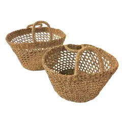 BRIC - Set de 2 Canastos Tejidos.