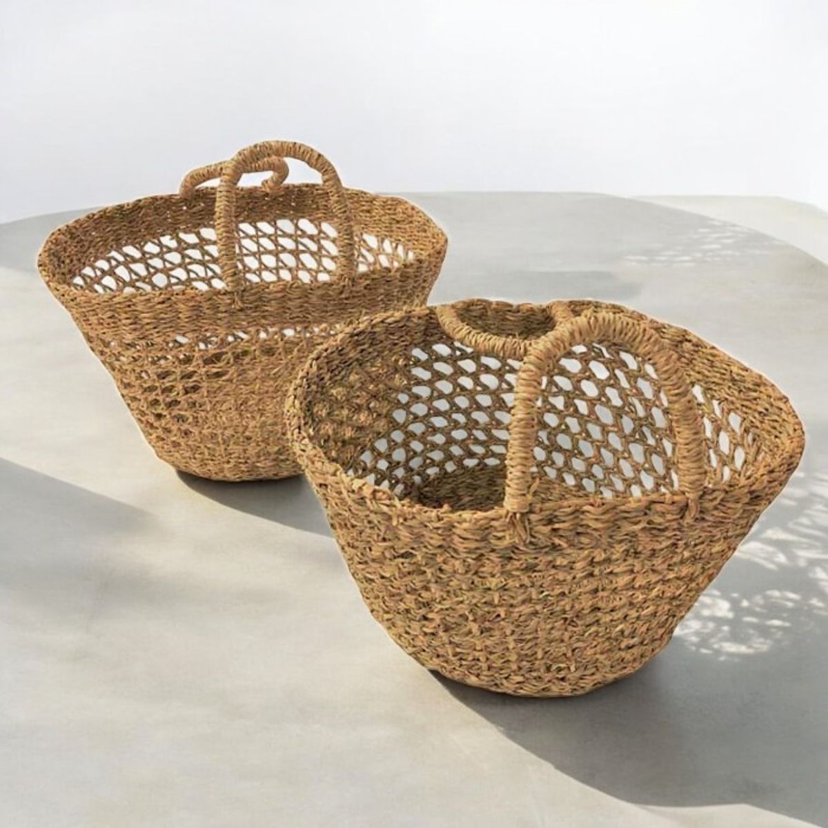 BRIC - Set de 2 Canastos Tejidos