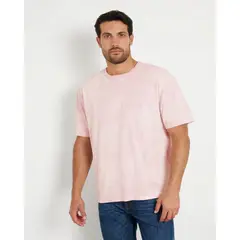GUESS - Polera Ss Bsc Island Life Tee Hombre Rosado