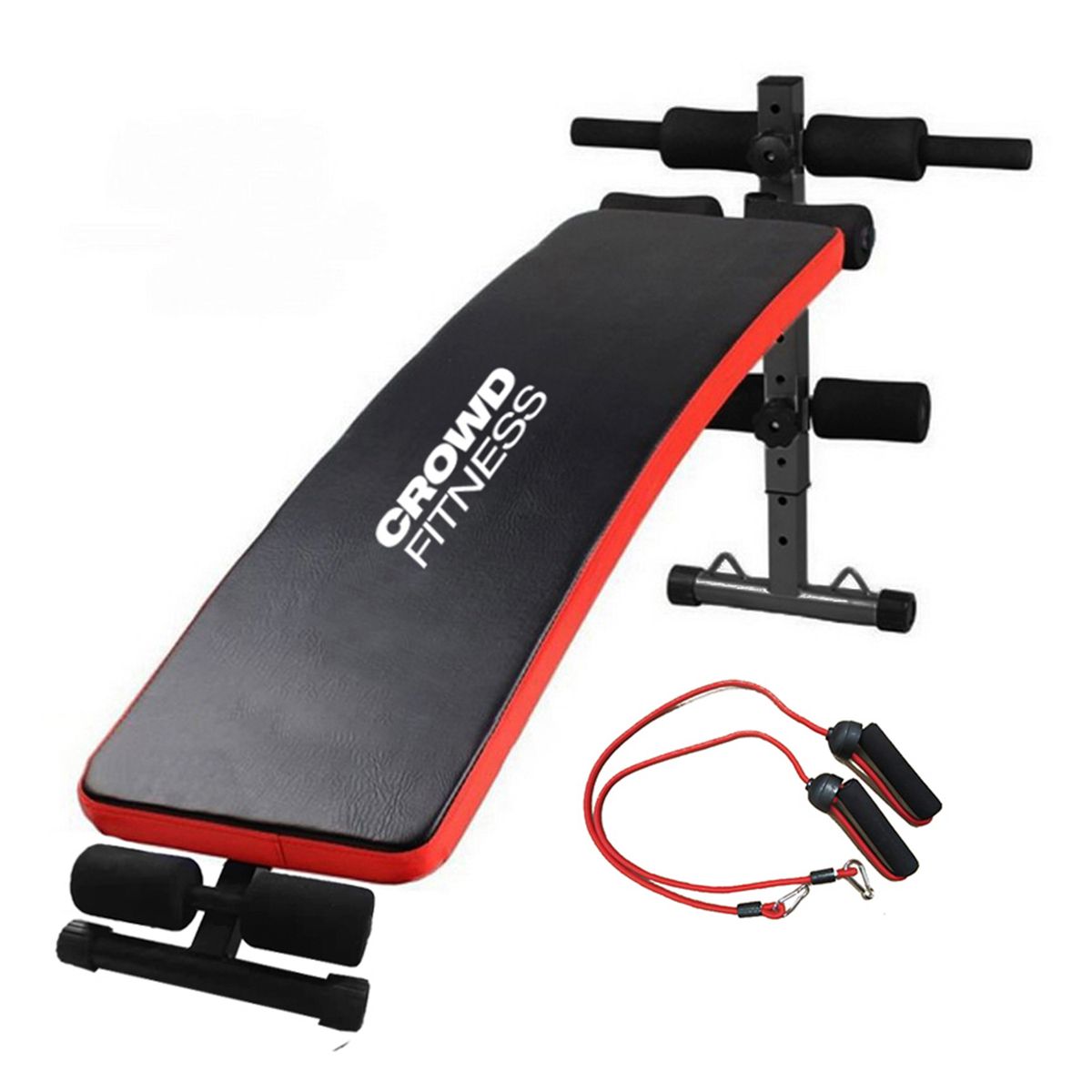 NIBIO - Banca De Abdominales Crowd Fitness Ajustable