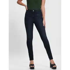 GUESS - Jeans 1981 Skinny Mujer Negro