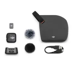 DJI - Microfono Mic Mini Transmitter Infinity Black