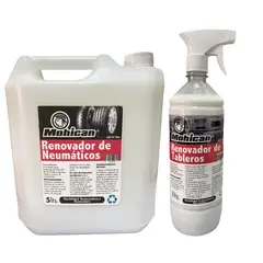 GENERICO - PROMO RENOVADOR DE NEUMATICOS 5L + RENOVADOR TABLERO AUTO 1L