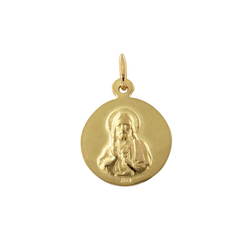 ELLA JOYAS - Medalla Escapulario Sagrado Corazón - 22 mm