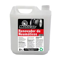 MOHICAN - RENOVADOR DE NEUMÁTICOS Y GOMAS AUTOS 5 LITROS