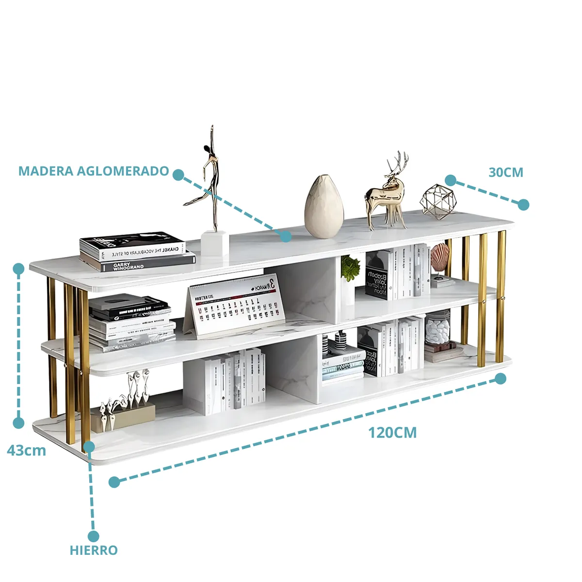 GENERICO - Rack para Tv o Mesa de Centro en Modelo Exclusivo