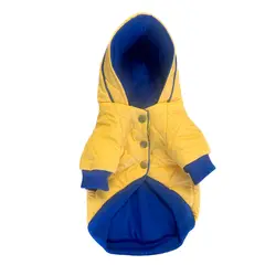 MASCOTACHIC - Parka Amarilla Rombos talla L