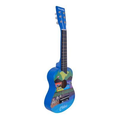 Imagen 2 del producto GUITARRA NIÑO 25 PULGADAS MOD.CHILOE COLOR AZUL