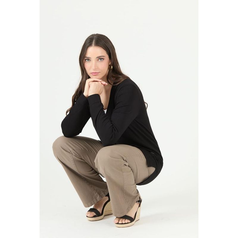 PRIVILEGE - Cardigan negro PRIVILEGE 2464 - Negro