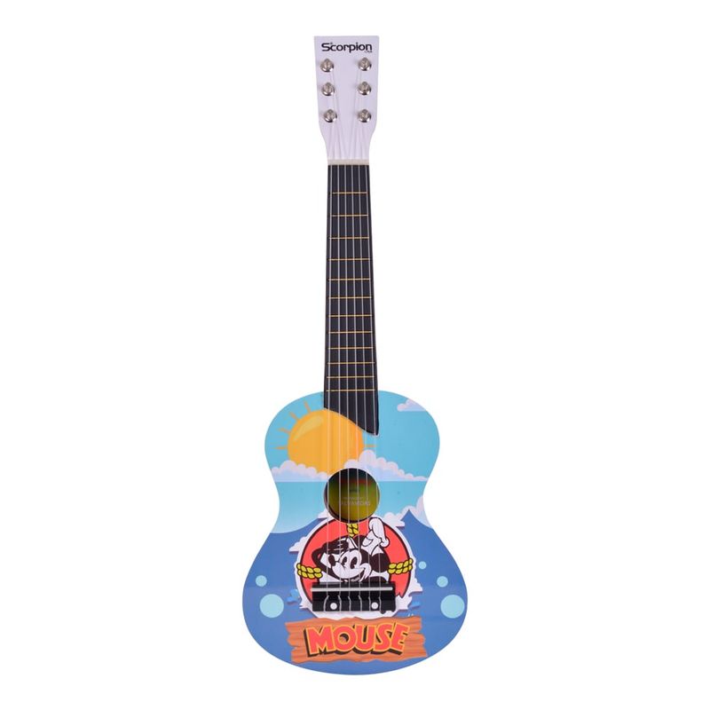 SCORPION - GUITARRA NIÑO 25 PULGADAS MOD.SALVAVIDAS BLANCO SCORPION