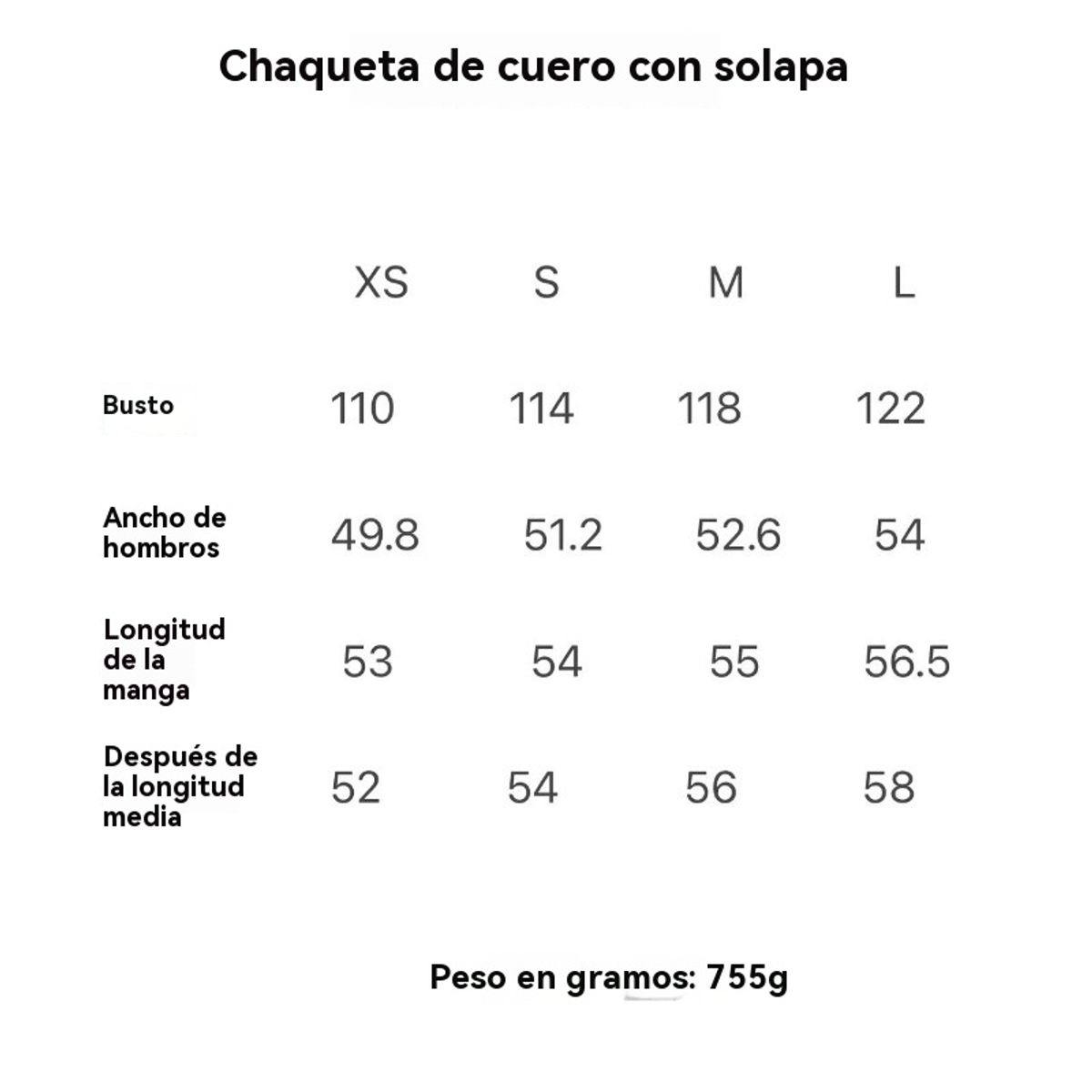 GIOIO - Chaqueta mujer de cuero solida con cuello cuadrado estilo europeo casual