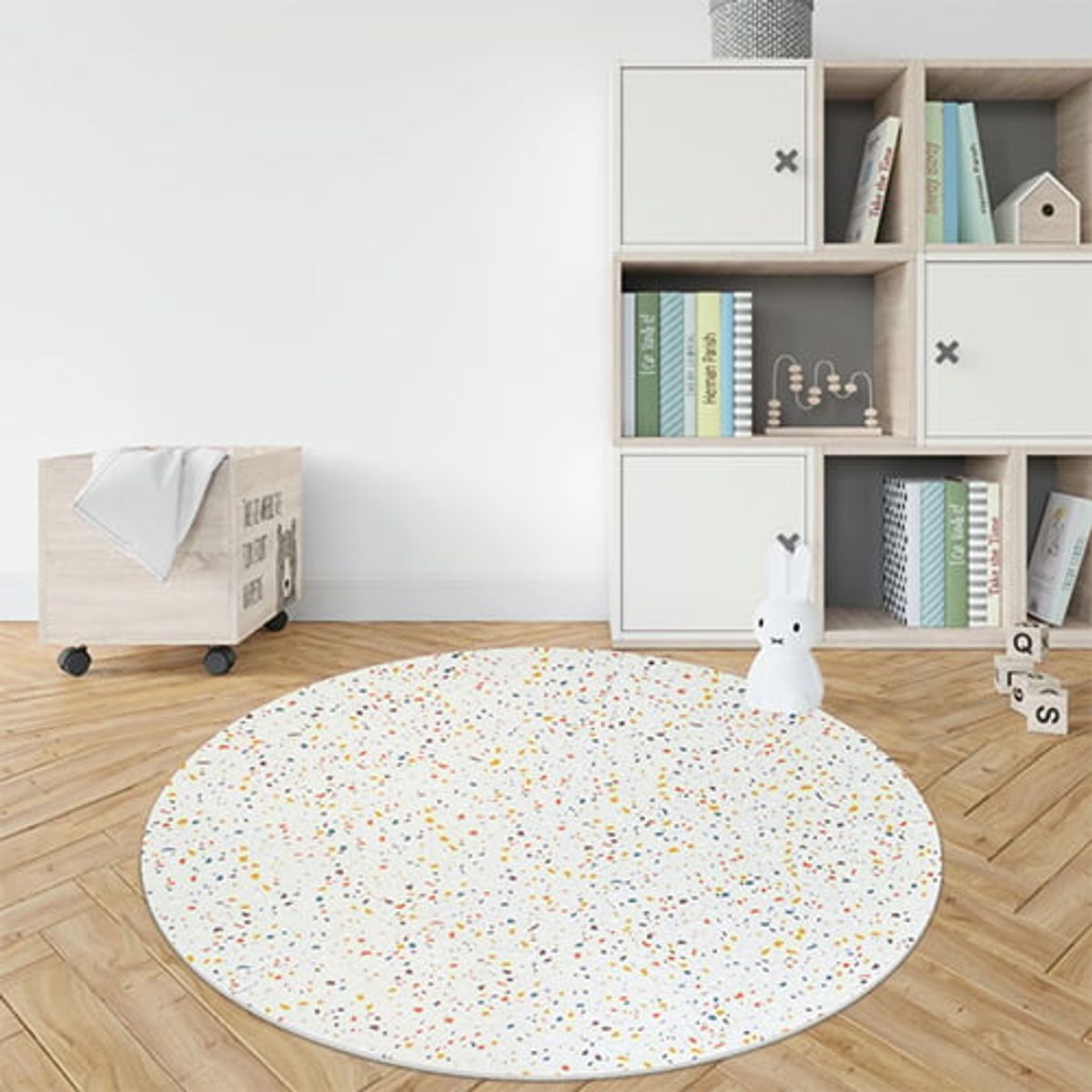 GENERICO - TATAMI GOMA DE EVA 122 * 122 CM MEMPHIS ROUND