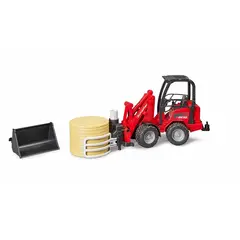 BRUDER - 02192 SCHAFFER COMPACT LOADER 2630 WITH BALE
