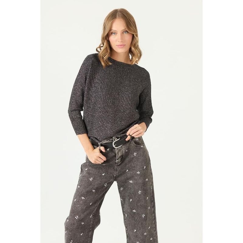 PRIVILEGE - Sweater gris oscuro PRIVILEGE 2109 - Gris Oscuro