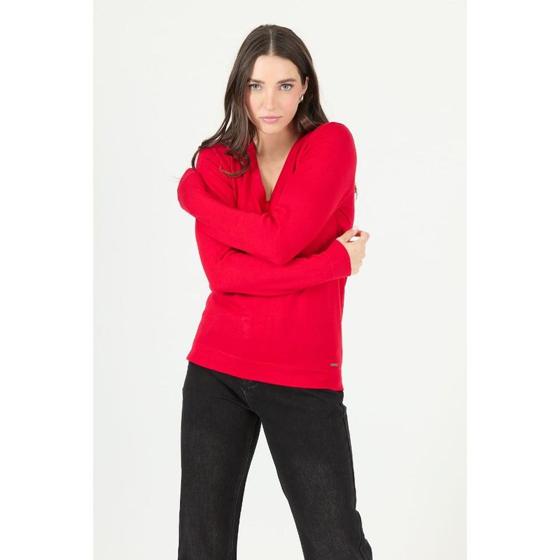 PRIVILEGE - Sweater rojo PRIVILEGE 2456 - Rojo