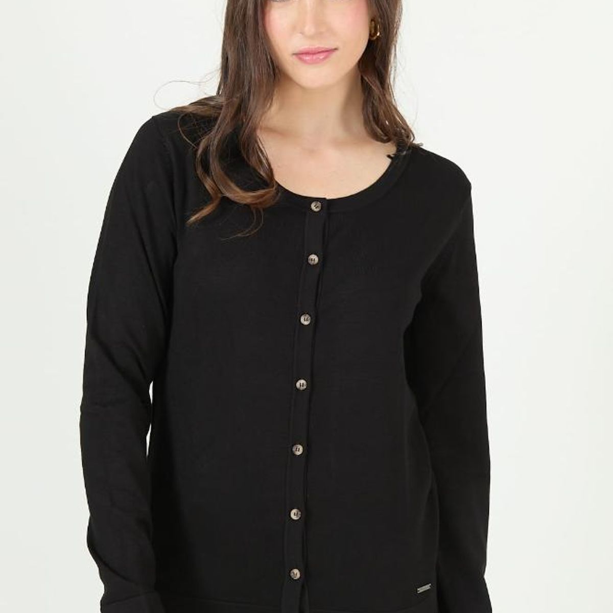 PRIVILEGE - Cardigan negro 2468