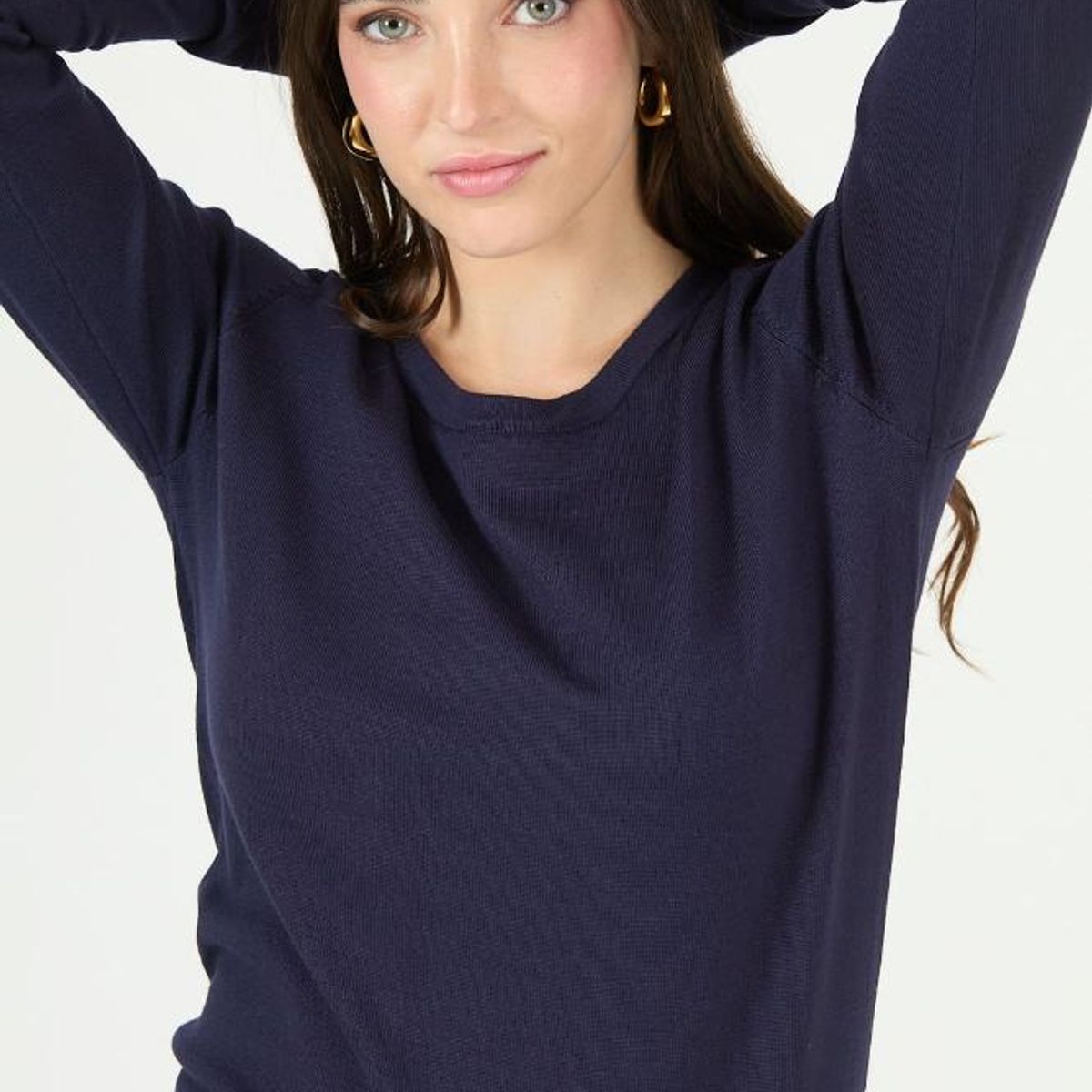 PRIVILEGE - Sweater azul marino 2450