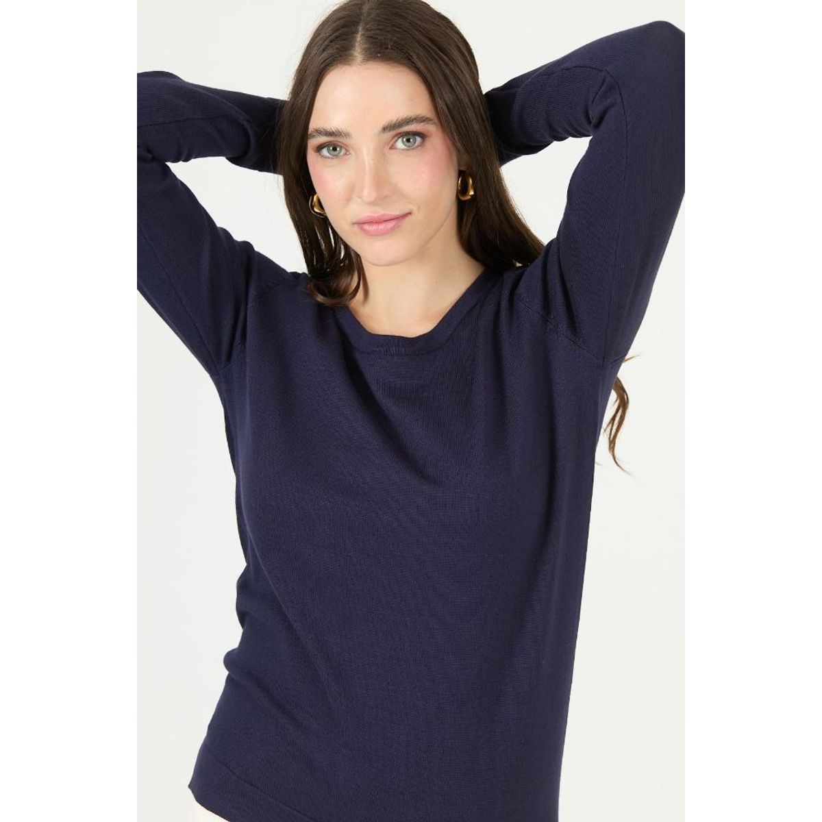 PRIVILEGE - Sweater azul marino 2450