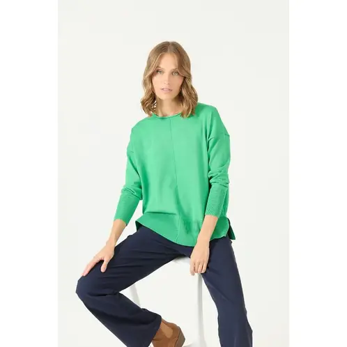 PRIVILEGE - Sweater verde 2156 - Verde