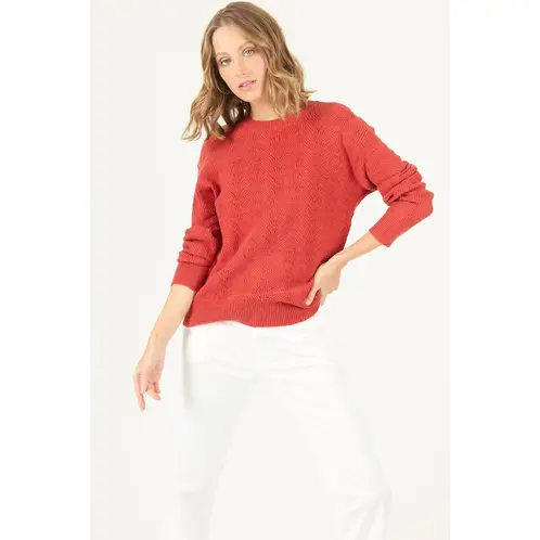 PRIVILEGE - Sweater naranjo 2218 - Naranjo