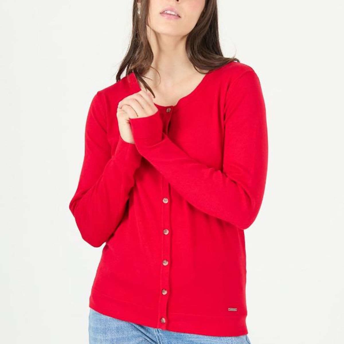 PRIVILEGE - Cardigan rojo PRIVILEGE 2467