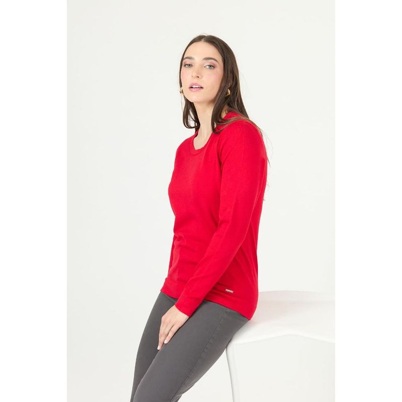 PRIVILEGE - Sweater rojo PRIVILEGE 2451 - Rojo