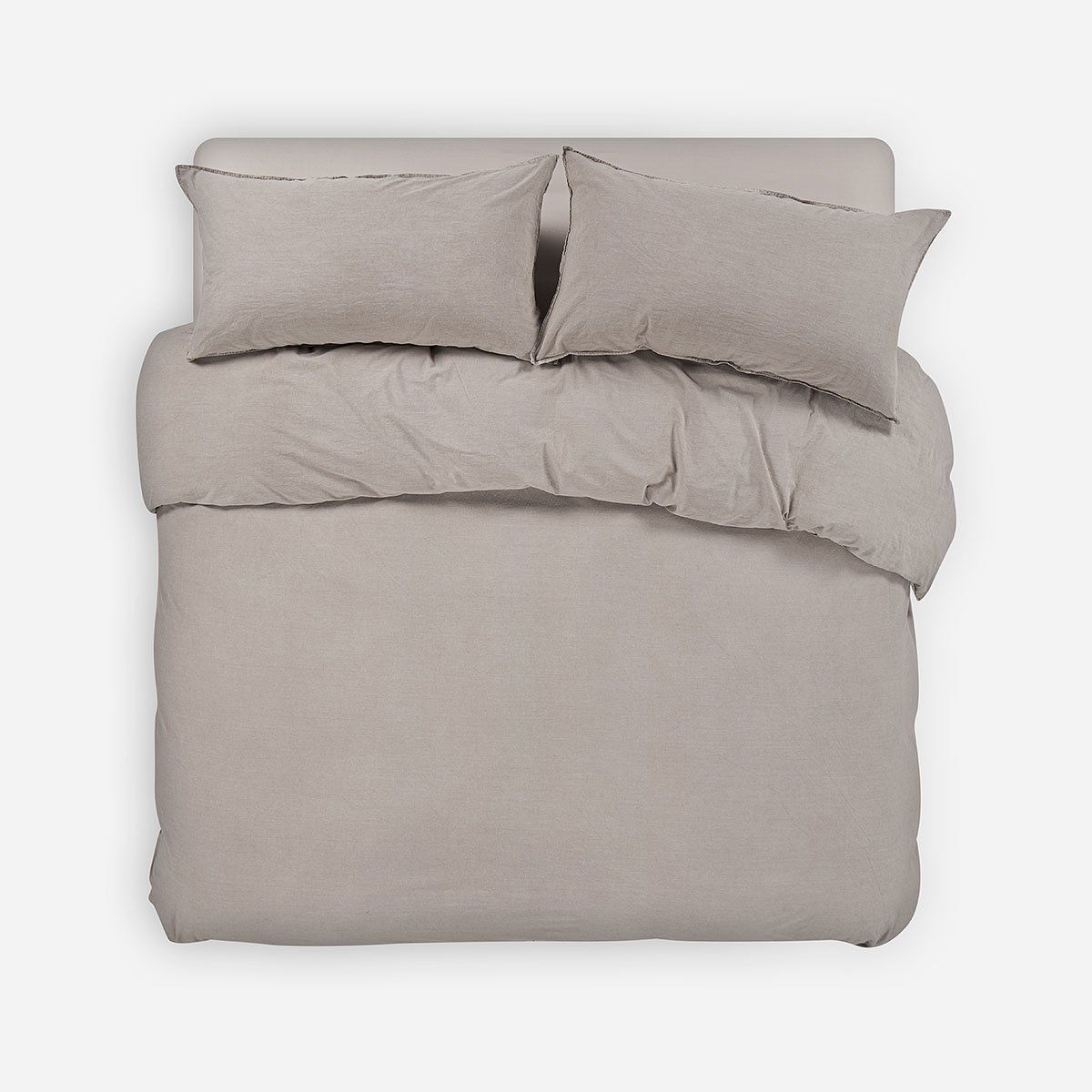 ROSEN - Funda Plumón Froens Algodón Orgánico Beige King