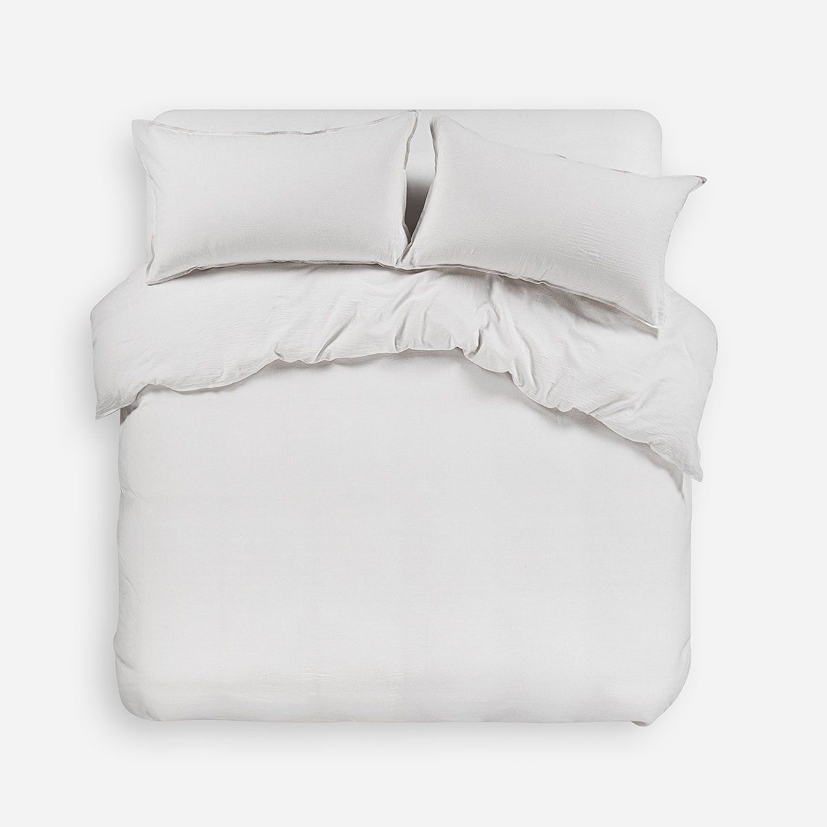 ROSEN - Funda Plumón Froens Lino-Algodón Rayas Crudo King